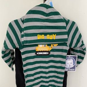 Digger Construction Infant Boy clothing set NWT